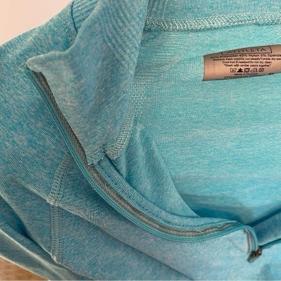 Athleta Fastest Track 14 Zip Long Sleeve - Picture 3 of 5